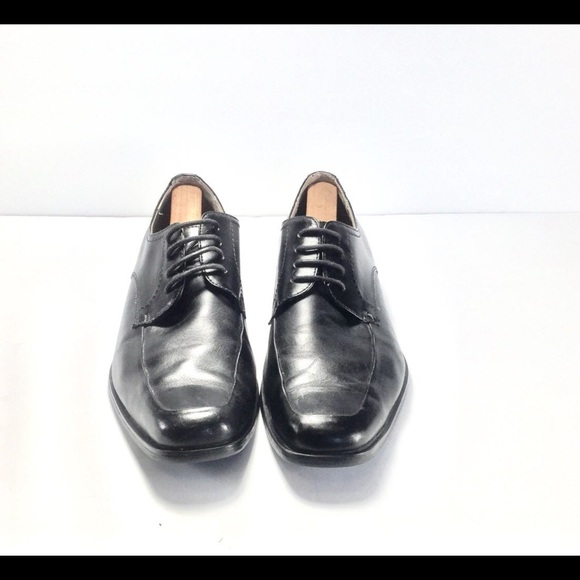bass black dress shoes
